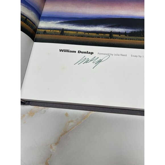 Dunlap William Dunlap signed HCDJ Large Art Biography Book - Picture 2 of 16